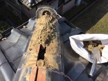 潮来市　蝙蝠対策　屋根