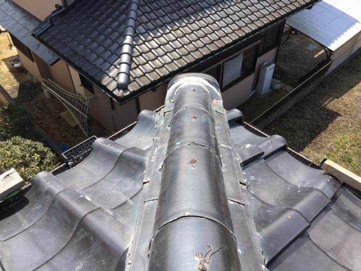 潮来市　蝙蝠対策　屋根