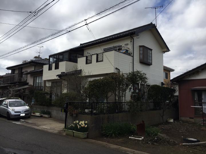 鹿嶋市　塗装　外壁リフォーム