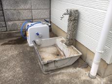 修理　鹿嶋市　外流し交換