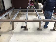 組立　潮来　鹿嶋　ウッドデッキ