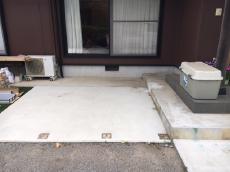 潮来　組立　ウッドデッキ　鹿嶋