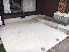 ウッドデッキ　鹿嶋　潮来　組立