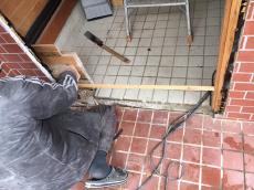 塗装　修理　神栖市　玄関　リフォーム