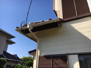 神栖市　リフォーム　修理　玄関　塗装