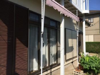 玄関　塗装　神栖市　リフォーム　修理