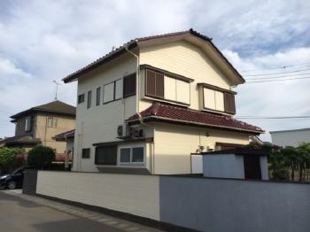 リフォーム　神栖市　玄関　修理　塗装