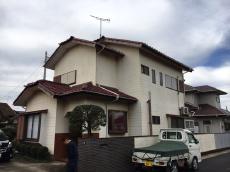 神栖市　リフォーム　玄関　塗装　修理