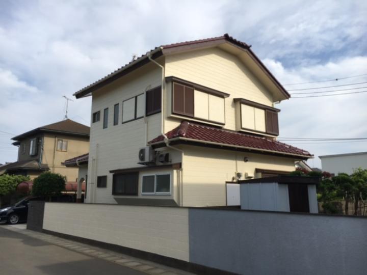 神栖市　玄関　リフォーム　修理　塗装