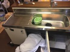 カウンター　キッチン　交換　潮来市　リフォーム