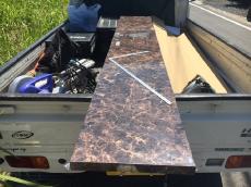 カウンター　キッチン　交換　リフォーム　潮来市