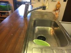 カウンター　キッチン　交換　潮来市　リフォーム