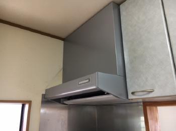 水栓　交換　キッチン　取替　ビルトインコンロ　行方市　レンジフード