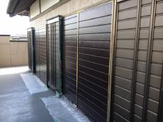 リフォーム　塗装　雨戸　鹿嶋市