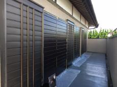 雨戸　塗装　リフォーム　鹿嶋市