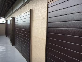 鹿嶋市　雨戸　塗装　リフォーム