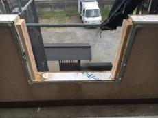 成田市　ベランダ　テラス　リフォーム　雨樋