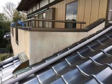 成田市　リフォーム　テラス　雨樋　ベランダ