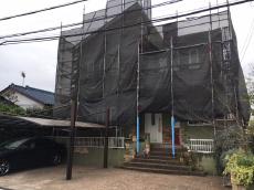 外壁塗装　リフォーム　鹿嶋市　潮来市　ベランダ　塗装