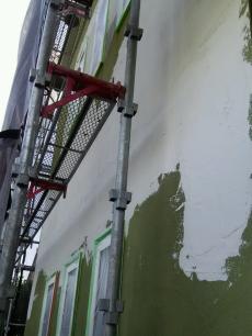 リフォーム　外壁塗装　鹿嶋市　ベランダ　塗装　潮来市