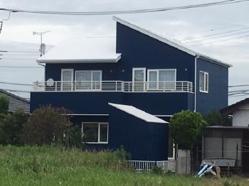 ベランダ　塗装　外壁塗装　潮来市　リフォーム　鹿嶋市