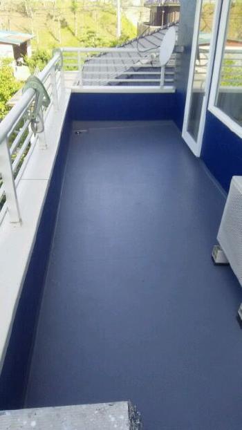 鹿嶋市　塗装　外壁塗装　潮来市　リフォーム　ベランダ