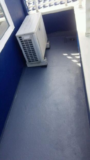 潮来市　鹿嶋市　ベランダ　塗装　外壁塗装　リフォーム