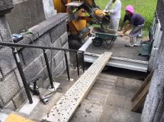 古河市　取付　土間コンクリート　手摺　鹿嶋市　潮来市　リフォーム