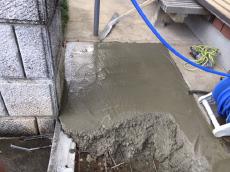 古河市　リフォーム　潮来市　取付　土間コンクリート　手摺　鹿嶋市