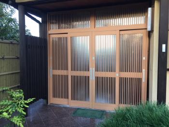 交換　鹿嶋市　潮来市　サッシ　玄関　リフォーム