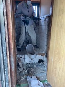 トイレ　手摺　鹿嶋市　廊下　フローリング　潮来市　補修　補強　リフォーム