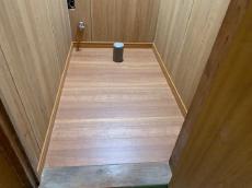手摺　リフォーム　トイレ　廊下　潮来市　補修　フローリング　補強　鹿嶋市