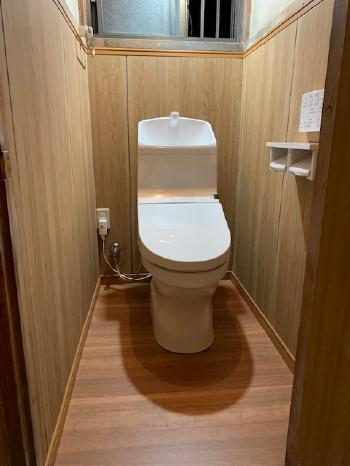 フローリング　補強　廊下　リフォーム　補修　鹿嶋市　潮来市　手摺　トイレ