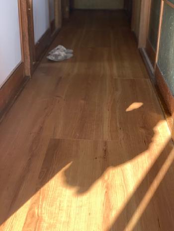 リフォーム　手摺　フローリング　廊下　補強　補修　トイレ　鹿嶋市　潮来市