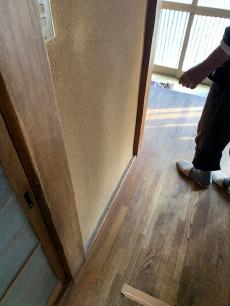リフォーム　廊下　トイレ　手摺　鹿嶋市　フローリング　潮来市　補修　補強
