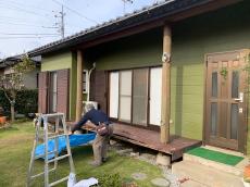 ウッドデッキ 潮来市 組立 鹿嶋市 リフォーム 取替