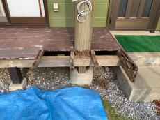 取替 潮来市 ウッドデッキ 組立 リフォーム 鹿嶋市