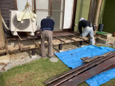 鹿嶋市 組立 潮来市 取替 ウッドデッキ リフォーム