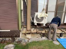 ウッドデッキ 鹿嶋市 組立 リフォーム 取替 潮来市