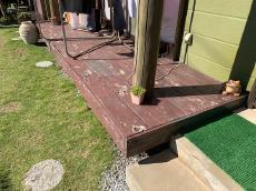 潮来市 ウッドデッキ 鹿嶋市 組立 取替 リフォーム